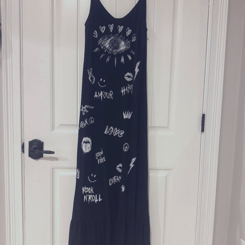 Lauren Moshi Beatrix Doodle Elements Dress